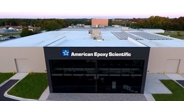 American Epoxy Scientific factory exterior in Mountain Home, Arkansas